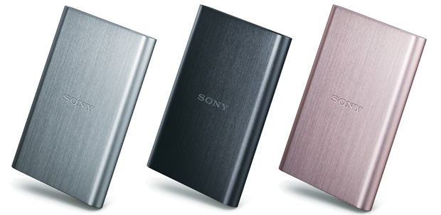 Discos duros externos de hasta 1TB de Sony
