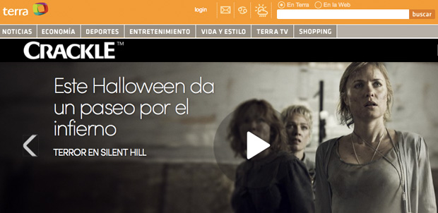 Terra y Crackle traen más contenido en línea