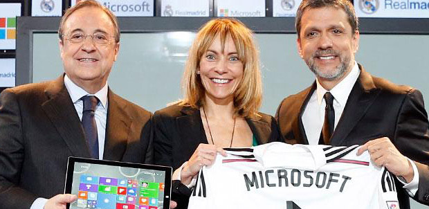 Real-Madrid-Microsoft