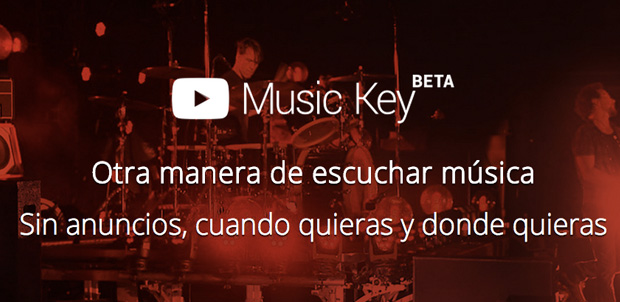 Music Key es el nuevo servicio de YouTube