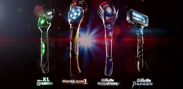 Afeitadora Gillette inspirada en Age of Ultron