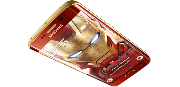 Galaxy S6 edge se pone el traje de Iron Man