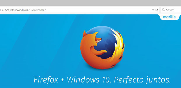 La nueva cara de Firefox llega con Windows 10