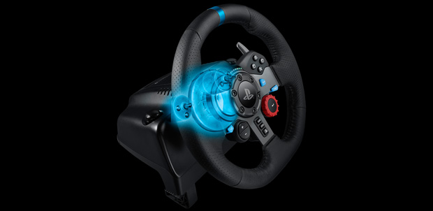 El volante Logitech G29 Driving Force para PlayStation