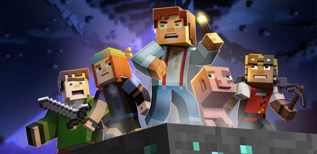 Estos son los protagonistas de Minecraft Story Mode