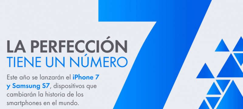 Galaxy S7 y iPhone 7 en linio