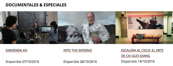 netflix documentales octubre 2016