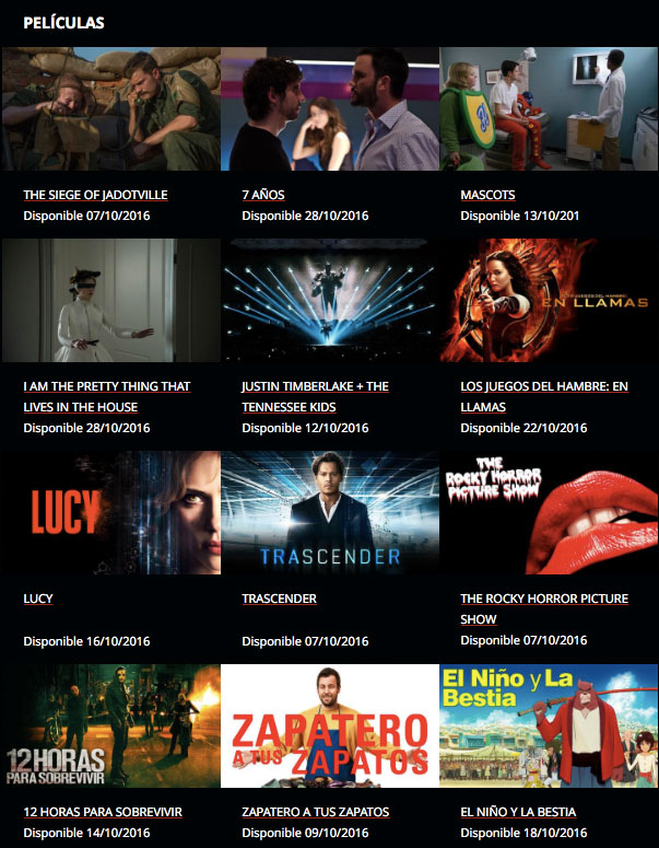 netflix peliculas octubre 2016