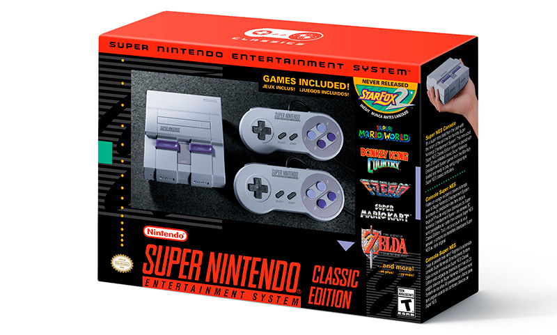 SNES Classic box