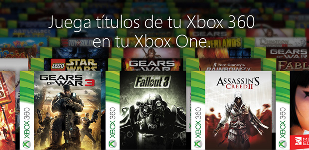 104 juegos con retrocompatibilidad en Xbox One