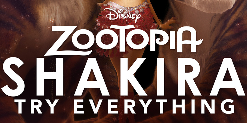Shakira canta Try Everything para la cinta Zootopia