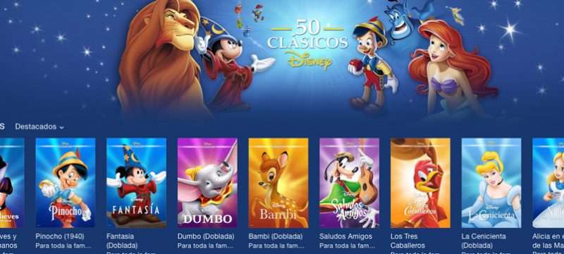 50 Clasicos Disney iTunes