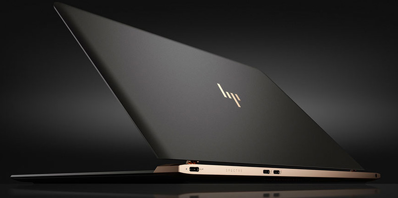 HP Spectre la más delgada con 10.4 mm de grosor