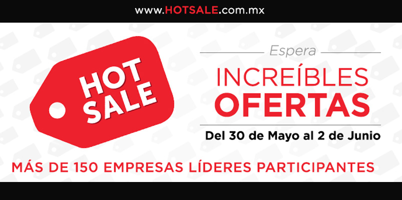 Las mejores ofertas por Internet sólo en el HotSale México