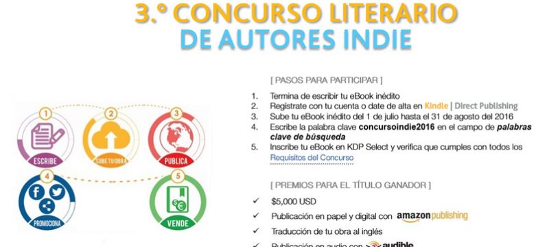 Tercer Concurso Literario de Autores Indie