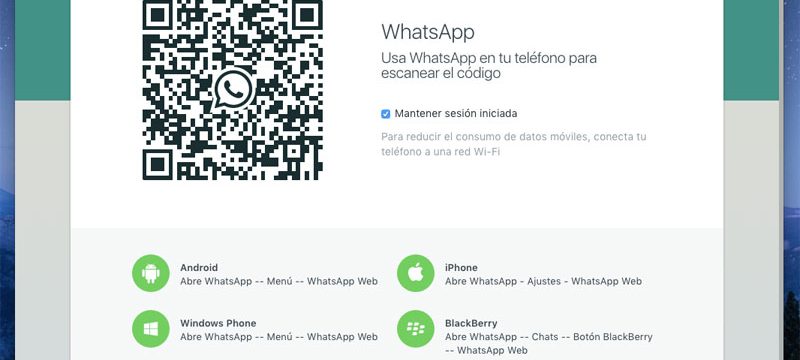 WhatsApp OS X