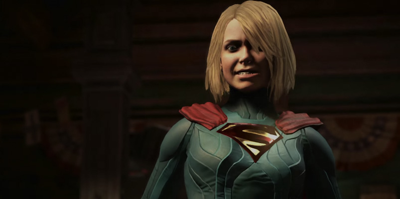 Injustice 2 gameplay supergirl