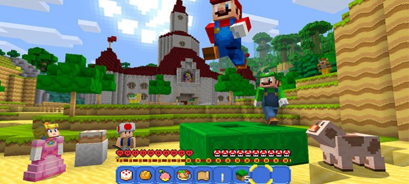Minecraft Wii U Edition Super Mario