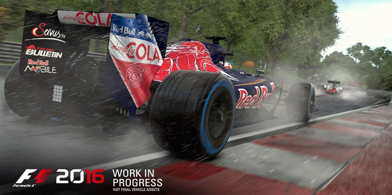 F1 2016 traerá la adrenalina del deporte motor