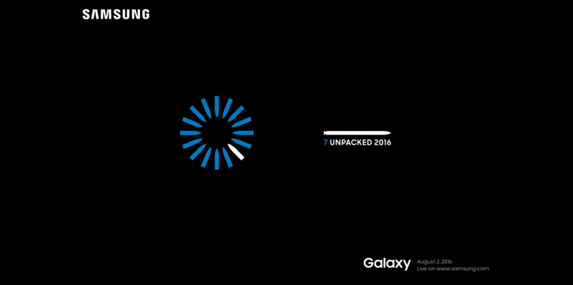 Samsung Galaxy Note 7 se presentará en agosto