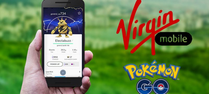 Virgin Mobile paquetes Pokemon Go
