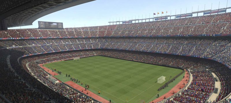 Camp Nou demo de PES 2017