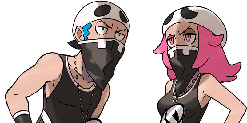 Conoce al Team Skull de Pokémon Sun y Pokémon Moon