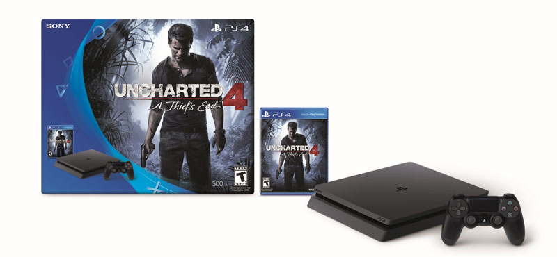 PS4 Slim Uncharted