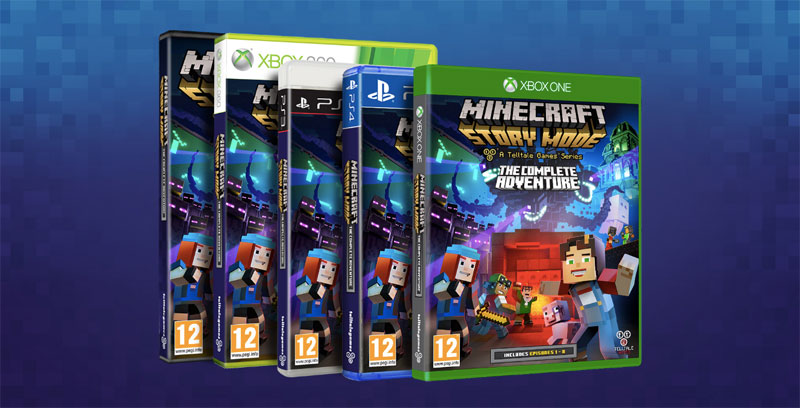 minecraft story mode the complete adventure xbox