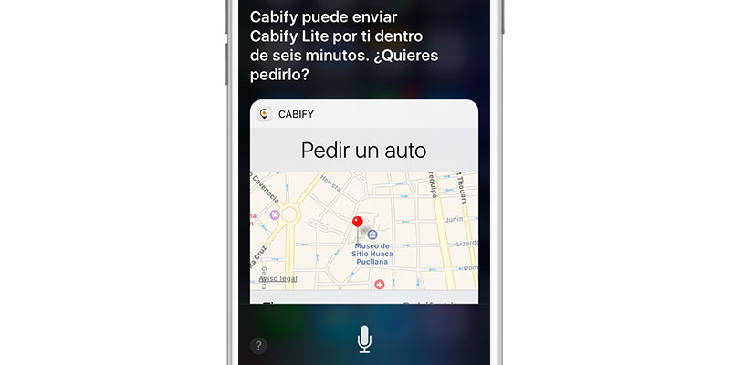 Ahora puedes pedir un Cabify con ayuda de Siri, aprende cómo
