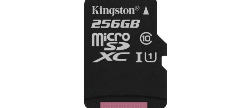 kingston microsdxc 256gb
