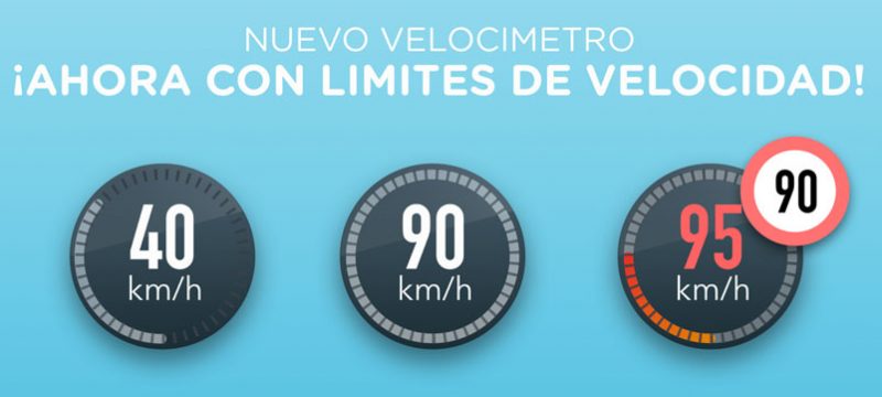 waze manejar velocimetro