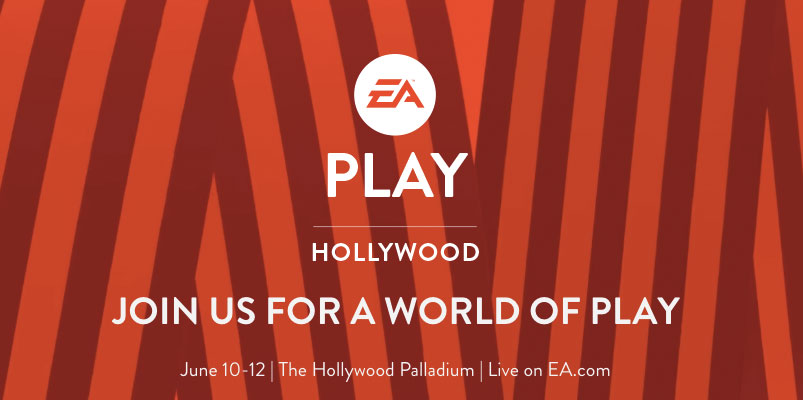 EA Play 2017 tendrá lugar del 10 al 12 de junio en Hollywood