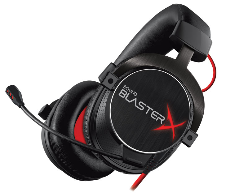 Sound BlasterX H7 Tournament Edition rojo
