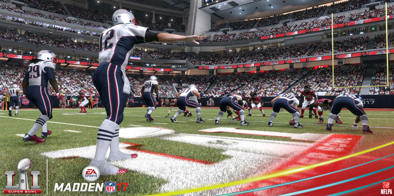 EA Sports Madden NFL 17 te dice quién gana el Super Bowl LI