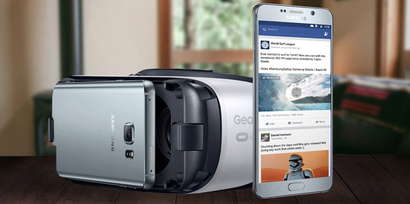 Facebook 360 la aplicación pensada para Gear VR