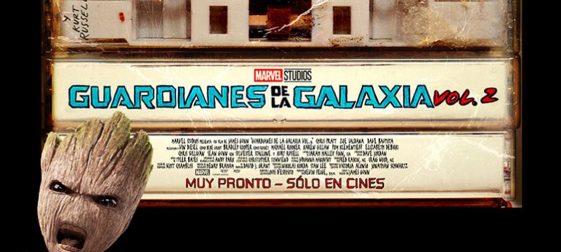 Póster Guardianes de la Galaxia Vol2