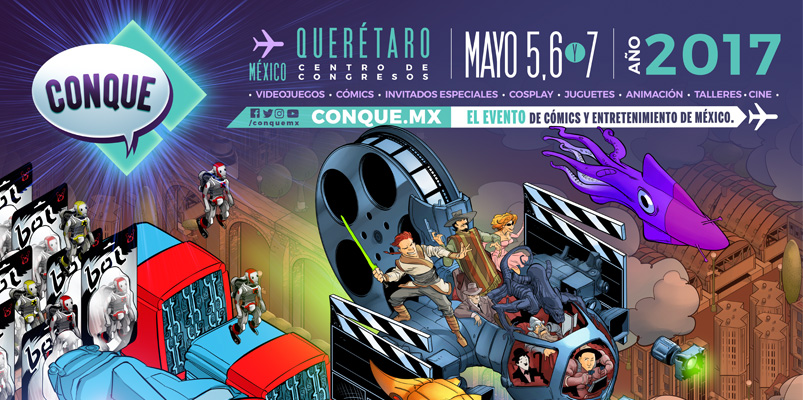 Programa de actividades de CONQUE 2017 en Querétaro
