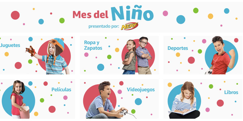 Consigue el mejor regalo para este Día del Niño en Amazon.com.mx