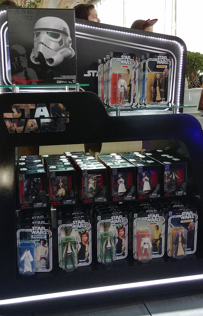 Hasbro figuras Star Wars empaques