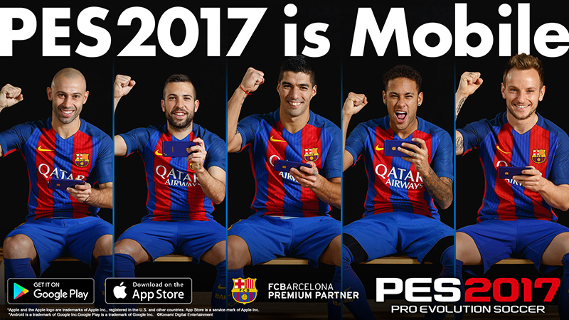 Pro Evolution Soccer 2017 Android