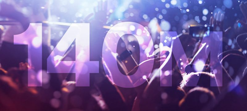 140 millones Spotify