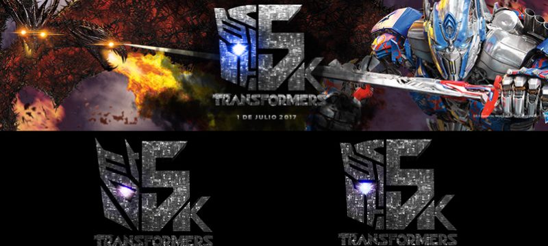 Carrera nocturna Transformers