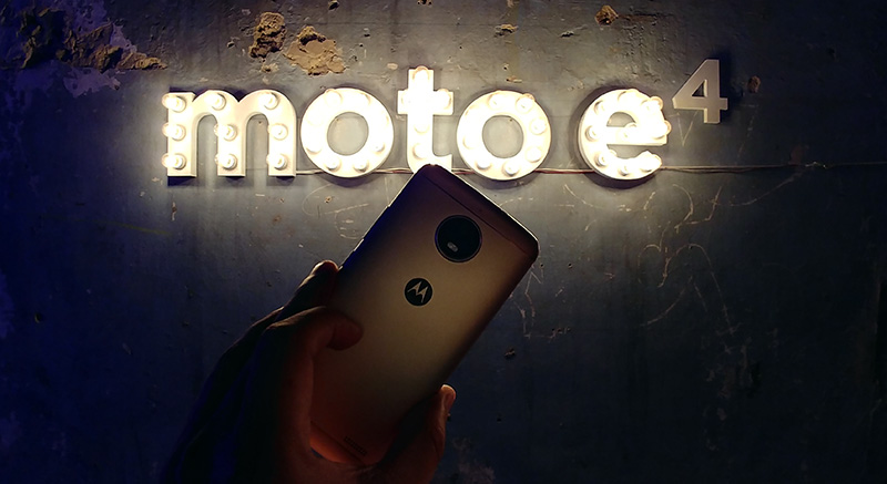 Moto E4 Plus Mexico camara