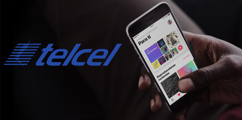 Apple Music con cargo automático a tu factura Telcel