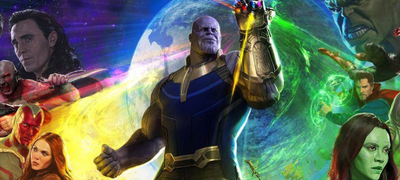 Avengers Infinity War poster completo SDCC