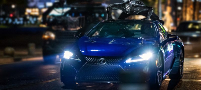 Lexus LC 2018 Black Panther