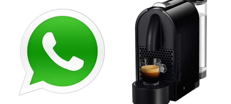 WhatsApp Nespresso