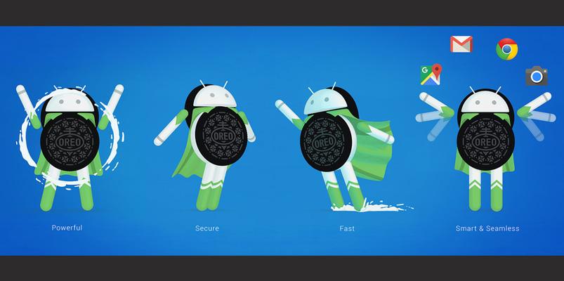 Los smartphones compatibles con Android 8.0 Oreo