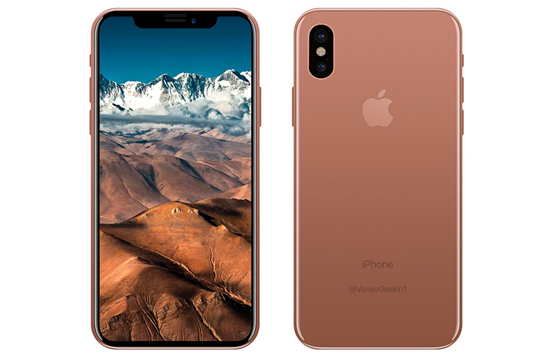 Blush Gold iPhone 8